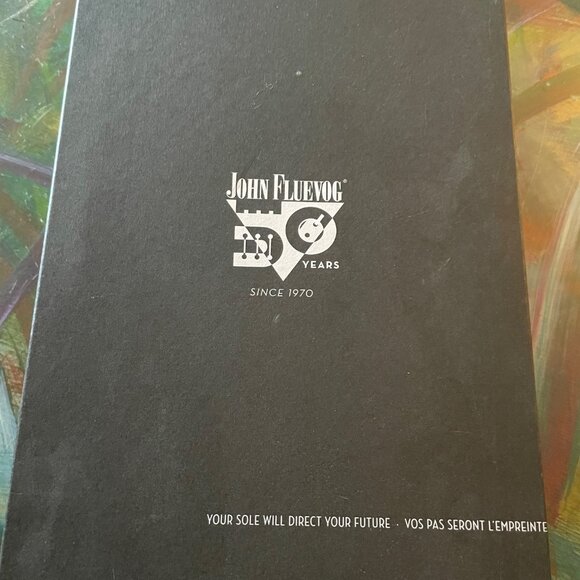 LAST Fluevog Swordfish Loafer Metallic Grey Gray Size 7 Slip On SOLD OUT $399 - Picture 4 of 15